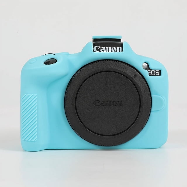 GadgetCom Étui de Protection en Silicone Souple Compatible avec Canon EOS R50 - Étui Intégrale Antichoc Anti-Rayures