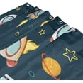 thumbnail image 3 of Coolnut Fire Rocket Bathroom Waterproof Shower Curtain Set Bathtub Curtain with 12 Hooks for Bathroom Decor,Hotel,Room,60x72Inch, 3 of 6