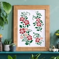 thumbnail image 5 of Flowers Stencils 11.7x8.3 Inch/29.7x21cm Bunch of Blooms Template Wild Flower Stencils Reusable DIY Art and Craft Stencils for Painting Home Decor DIY, 5 of 7