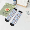 thumbnail image 7 of Naloa Seal Fox Seagull Whales Ankle Socks for Women Non Slip Socks No Show Socks Classic Low Cut Casual Socks Casual Socks, 7 of 7