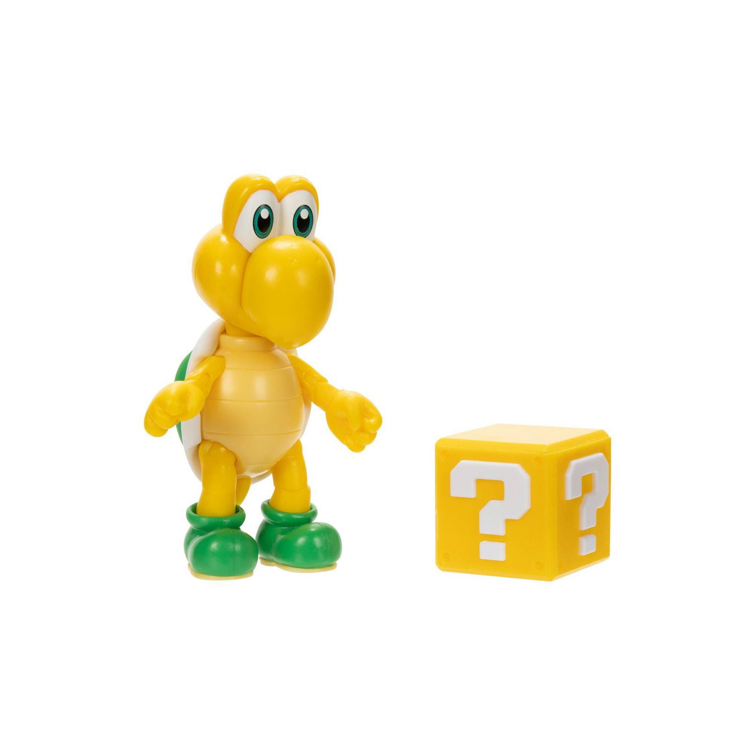 Nintendo 4 Inch Figure - Koopa Troopa with Question Block