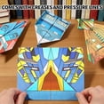 thumbnail image 4 of Paper Airplane Origami Kit With 12 Designs And 36 Patterned Sheets,Step By Step Guide And Video Support,Educational Activity Set For Creativity And Focus,Travel Friendly Craft Pack, 4 of 6
