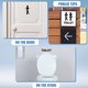 thumbnail image 5 of ImáGenes Divertidas Pared de la Puerta del BañO DecoracióN del Hogar, Arte ExtraíBle DIY Accesorios de la Puerta Vinilo Adhesivo Mural, Inodoro, 5 of 8