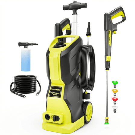 4800 PSI Electric Pressure Washer, 2.8 GPM Heavy-Duty Power Washer