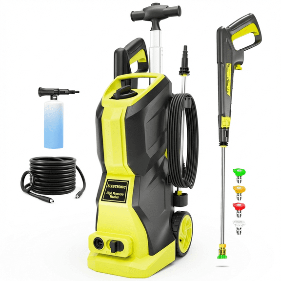 4800 PSI Electric Pressure Washer, 2.8 GPM Heavy-Duty Power Washer