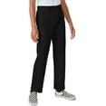thumbnail image 5 of Classroom School Uniforms Big Kid Stretch Low Rise Pant 51072AZ, 7, Black, 5 of 7