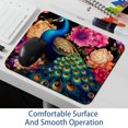 thumbnail image 6 of Peacock Square Desk Pad Mouse Mat Gaming Mousepad, 8.3x9.8 Inch, Non-Slip Rubber Bottom, Printed, Suitable for Office and Gaming, 6 of 6