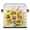 Multicolor 1, variant on CURLYOOT Vintage Floral Cube Storage Bin 11 Inch Fabric Storage Cube for Shelves Decorative Ethnic Flower Foldable Basket with Leather Handle for Closet Shelves Organizer