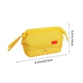 thumbnail image 3 of Ohmyroo Large Capacity Stationery Bag Multi Layer Pencil Case Organizer For Office Home Storage Multicolor 8 Inch, 3 of 6