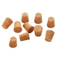 thumbnail image 2 of Sunjoy Tech 10Pcs Wine Bottle Stopper Soft Wood Corks Leakproof Good Sealing Biodegradable Reusable Wooden Cork for Wine Bottles, 2 of 7