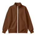 thumbnail image 6 of Womens Zip Up Hoodies 2026 Y2K Casual Long Sleeve Zipper Sweatshirts Fall Winter Comfy Track Jackets with Pockets, L, 6 of 6