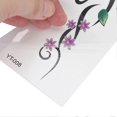 thumbnail image 2 of Tatouages temporaires imperméables et durables pour la taille, autocollants pour le corps, pour femmes, YT-08, 2 of 3