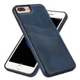 thumbnail image 3 of Allytech Wallet Case for iPhone 7 / 8 / SE 2022 & 2020 - 2 Card Holder - Military Grade Drop Protection - Ultra Slim & Protective - Premium PU Leather Shockproof Phone Case for Women & Men - Blue, 3 of 7