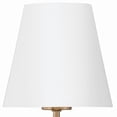 thumbnail image 4 of XAV-B9302-VG-WH Crystorama Lighting Xavier - 2 Light Chandelier In Modern Style-15 Inches Tall and 42 Inches Wide-Vibrant Gold/White Finish, 4 of 8