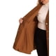 thumbnail image 5 of Chaleco sin mangas de talla grande para mujer Agnes Orinda, con botones, casual, con bolsillos, chaleco largo, color marrón, talla 2X, 5 of 6