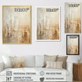thumbnail image 4 of Designart "Neutral Hue Skyline Art III" Skyscrapers Wall Art Prints, 4 of 7