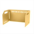 thumbnail image 1 of Estufa Parabrisas Plegable Estufa de Camping Parabrisas 3 Placas Parabrisas para Exterior, Picnic, Cocinar -A, 1 of 5