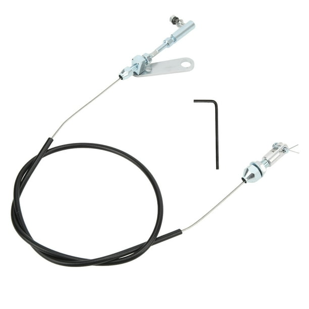Cable de acelerador de 24 pulgadas, universal, ABS, acero inoxidable, resistente al óxido, de alto rendimiento para motor SB V8 Jadeshay A
