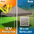 thumbnail image 6 of Sunrise Ez pop Up Instant Canopy 10'X10' Replacement Top Gazebo, 6 of 8