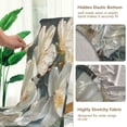thumbnail image 4 of BZSMCE Chairs Slipcovers Dining Chair Covers White Flowers Blooming Creative Pattern, 4 of 7