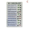 thumbnail image 1 of Memo Plastique Conseil RV Checklist Mes Tâches Réutilisables Soins des Aînés Rappel Outil, 1 of 4