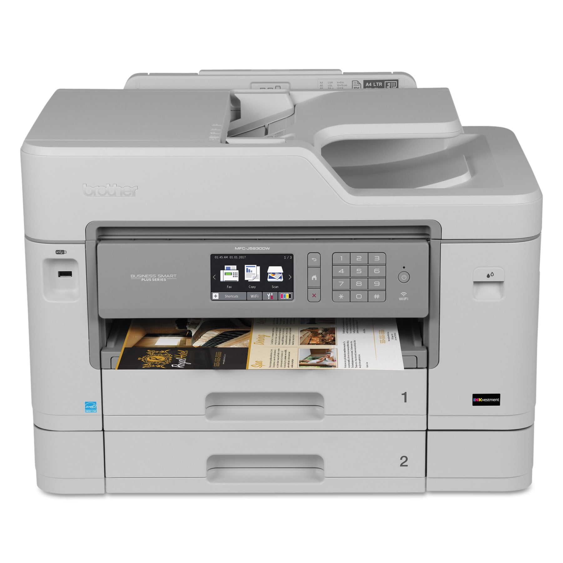 Brother Business Smart Plus MFC-J5930DW Color Inkjet All-in-One Printer Series by Brother