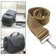 thumbnail image 1 of Correa de hombro de repuesto, correa acolchada Cinturón de hombro universal con ganchos y almohadil para maletín Bolsa portaherra marrón Macarena Correa de hombro ajustable, 1 of 8