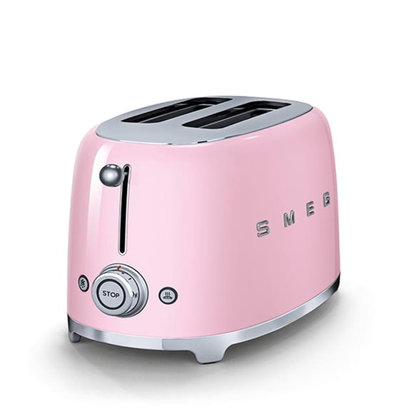 Tostador Smeg 2 Rebanadas Interfaz Multifunción Color Rosa