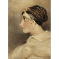 thumbnail image 3 of John Constable 14x18 Black Modern Framed Museum Art Print Titled - Portrait of a Lady, 3 of 5