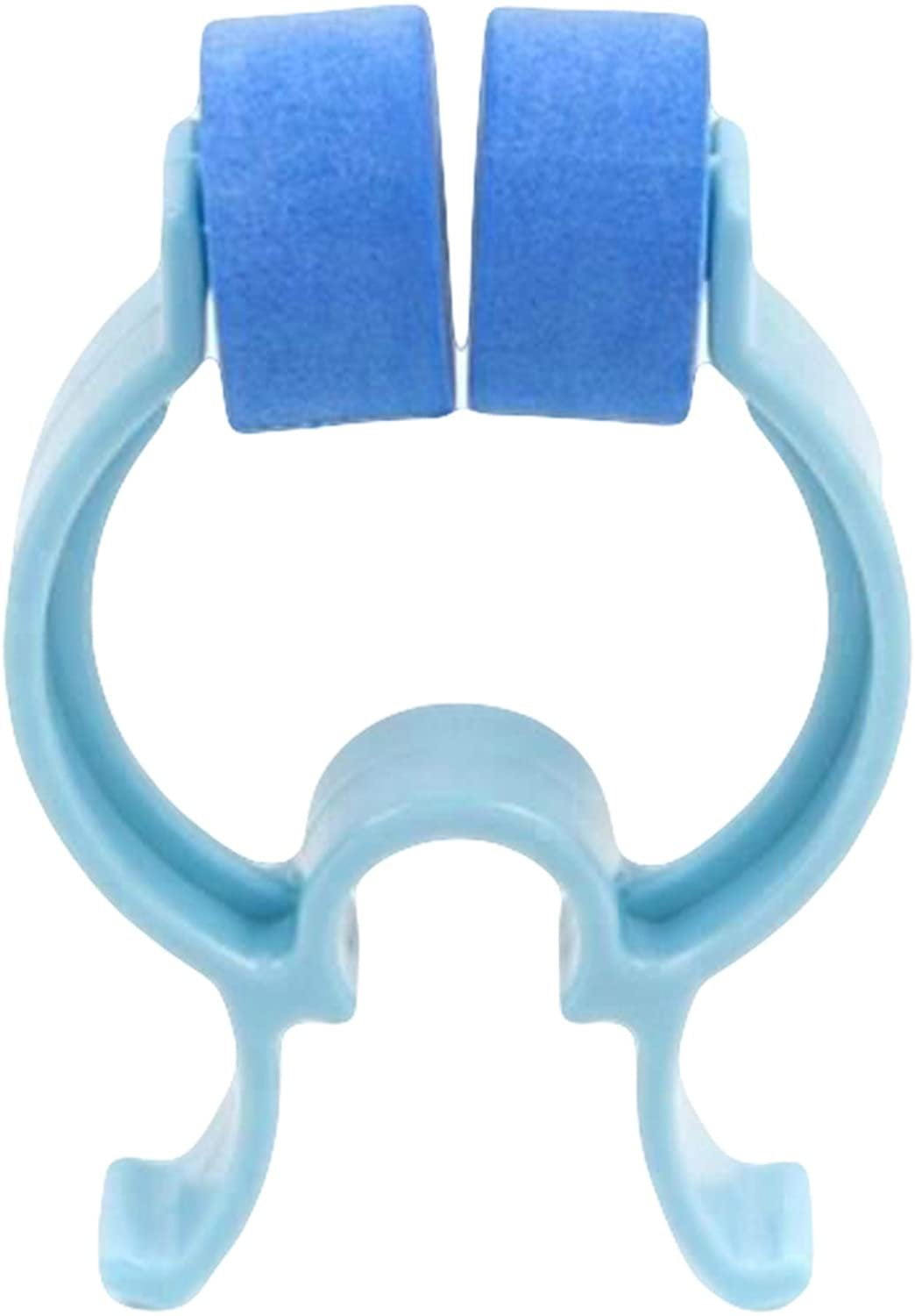 AMZ Supply Disposable Nose Clips. Blue Plastic Nose Bleed Stopper. Pack