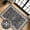 Dark Gray, variant on Bleum Cade Vintage Washable 8'x10' Area Rugs for Living Room,Dark Gray Farmhouse Carpet for Bedroom,Low Pile Soft Large Rug with Rubber Backing for Dining Room Kitchen Home Decor