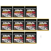 Gillette Trac II Plus Refill Razor Blades 10 ct. (Pack of 10) + Old Spice Deadlock Spiking Glue, Travel Size, .84 Oz