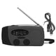 thumbnail image 1 of Hand Crank Solar Radio with LED Flashlight Portable FM AM WB USB Radio for Emergency Disaster PreventionBlack Japanese, 1 of 4