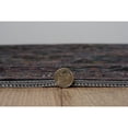 thumbnail image 4 of Contemporary Home Living 3.25' x 5' Ornate Floral Medallion Area Throw Rug - Gray and Teal, 4 of 8
