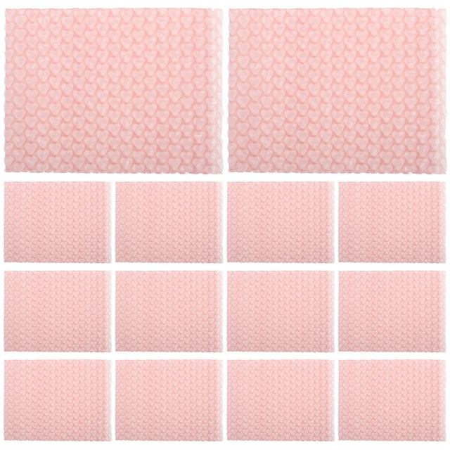 NUOLUX 20Ud Sobres Acolchonados Rosados Para Empaque Y Envío Protegido De Negocios