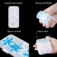 thumbnail image 3 of Moldes de Silicona YONGSHENG Copo de Nieve 8 Piezas, 3 of 5