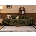 thumbnail image 1 of Funda de sofá HANDONTIME Shu Velveteen, 180 x 380 cm, color verde oliva, 1 of 7