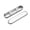E001- A, variant on Cutlery Tray with Lid, Stainless Steel Cutlery Case, Portable Silverware Set with Case, Compact Cutlery Storage, 9X2 Inch Medium Size, Perfectly Sized for Individual Student Spoon
