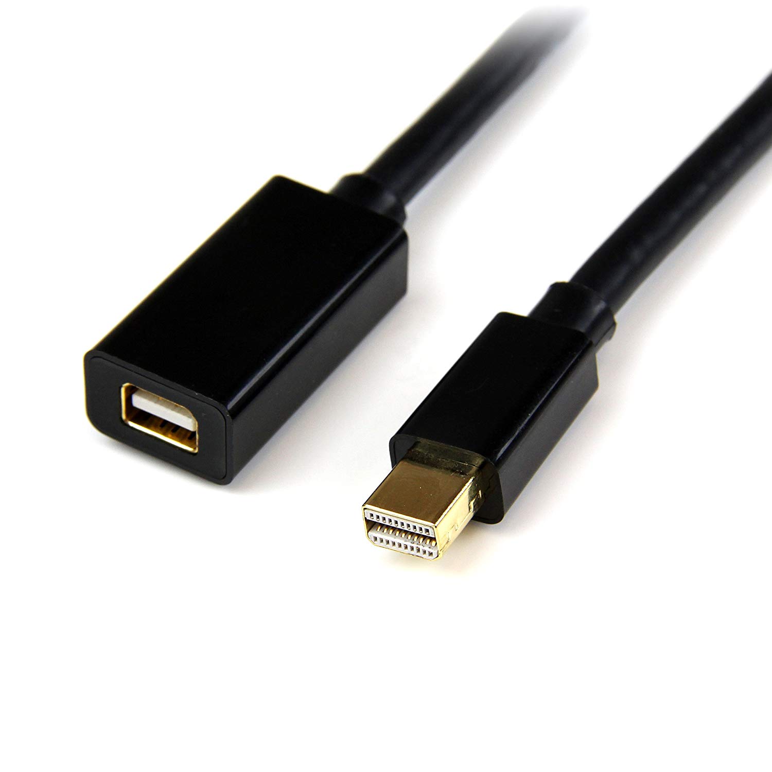 3 ft Mini DisplayPort 1.2 Video Extension Cable M/F Mini DisplayPort 4k with HBR2 Support