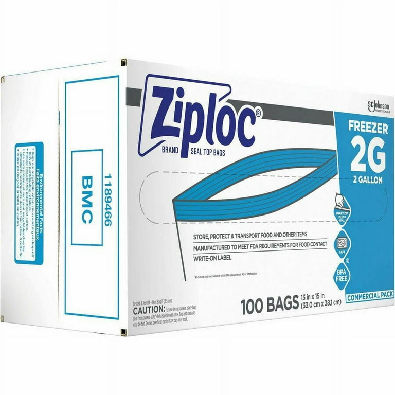 Ziploc Grip n' Seal Freezer Bags - 5 Ziploc Grip n' Seal Freezer Bags - 5