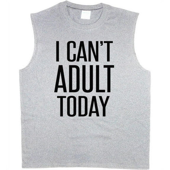 Funny Adult Muscle Tee Sleeveless T-shirt