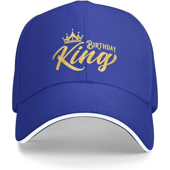 Birthday King Hat It's My Birthday Hat for Men Women Adjustable Baseball Cap Trucker Hat