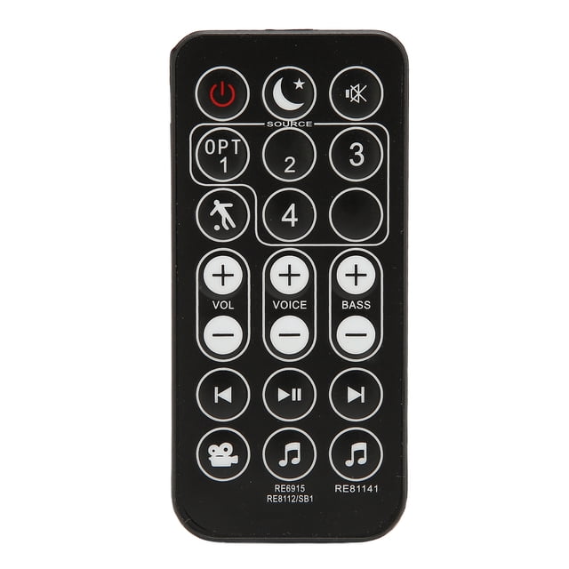 Bar System Remote,RE6915 Replacement Remote Control Remote Controller Replace Remote Controlfor Soundbar Optimized for Excellence