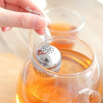 HAXMNOU Tea Infuser Stainless Steel Mesh Tea Infuser Steeper for Filtering Tea Strainer Tea Diffuser Tea Infuser Strainer for Brewing Loose Leaf Herbal Tea in Cups Mugs 1.57x1.57 Inch