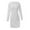 White, variant on LLYwey s Boho Dresses for Women 2024 Fashion Color Slim Back Bow Tie Casual Long Sleeve Dress New Sweater Dresses White L