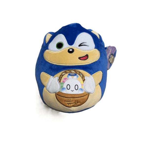Squishmallows Original 8 Inch Sonic The Hedgehog Holding Easter Basket With Chao 2026