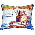 thumbnail image 2 of Betsy Drake ZP165 Rusty Boat Indoor & Outdoor Throw Pillow- 20 x 24 in., 2 of 3