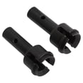 thumbnail image 3 of RC Rear Wheel Axle, 2pcs Rear Wheel Axles Steel High Accuracy Wheel Axle Replacement Compatible with ARRMA 6S for Mojave 1/7 for Kraton 1/8, 3 of 8