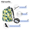 thumbnail image 4 of Lsque Lilies Flowers Pattern Canvas Daypack, Durable Backpack, High-quality Versatile Backpack,Vintage Compact Backpack-Medium, 4 of 6