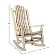 thumbnail image 2 of Homestead Adult Rocker, Clear Lacquer Finish, 2 of 8